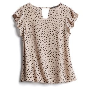 Papermoon Kiera Keyhole Back Blouse